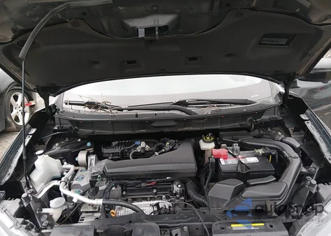 2017 Nissan Rogue Sv из США, поврежденный, VIN KNMAT2MT0HP584737